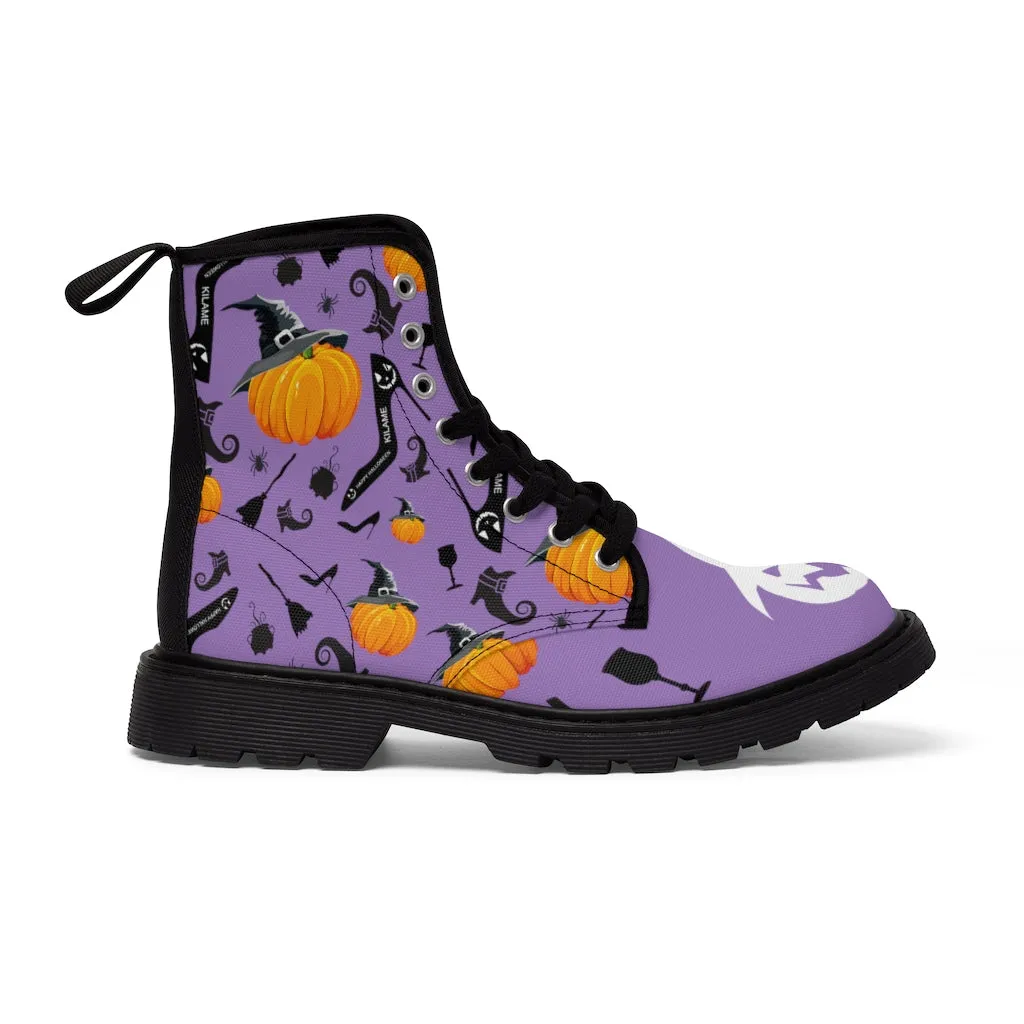 Women's Canvas Boots 'Witch'