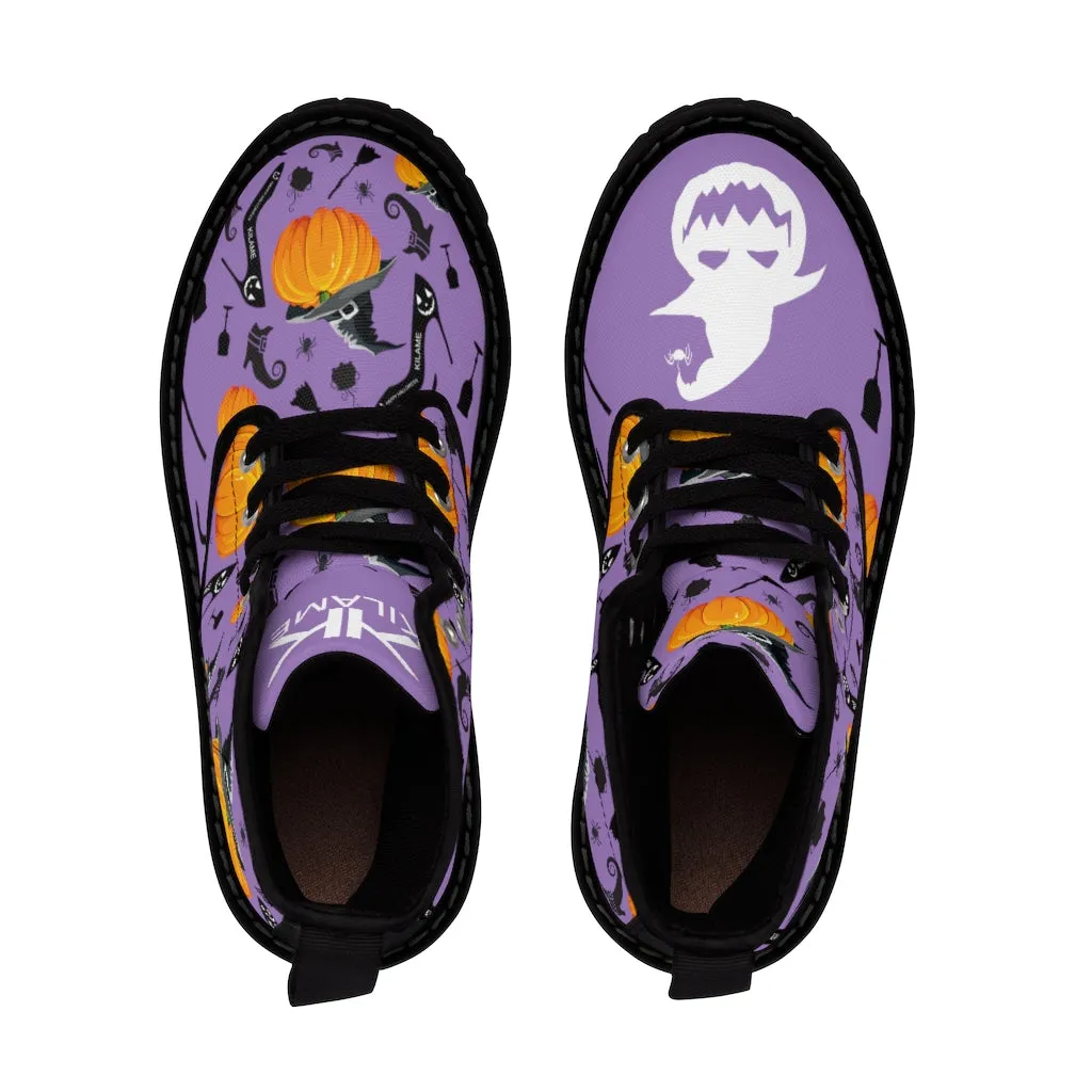 Women's Canvas Boots 'Witch'