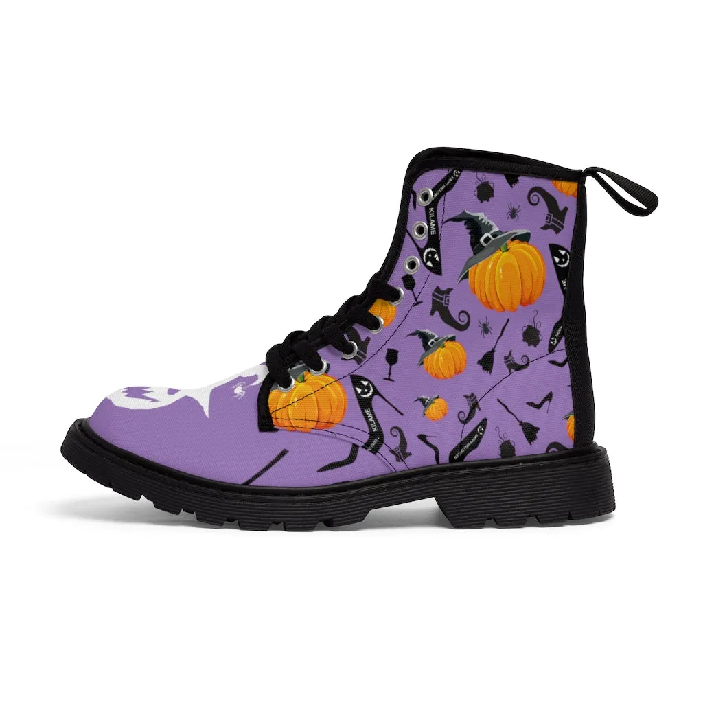 Women's Canvas Boots 'Witch'