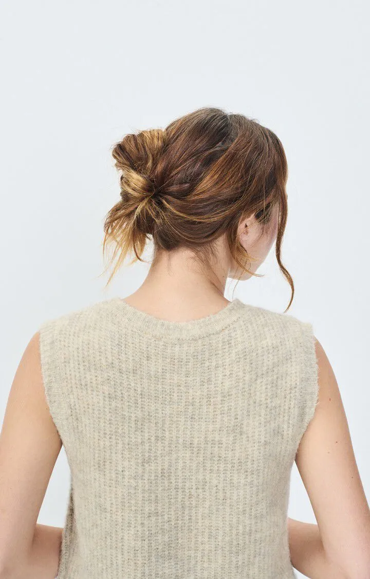 WOMEN'S CARDIGAN EAST - MELANGE POWDER SNOW