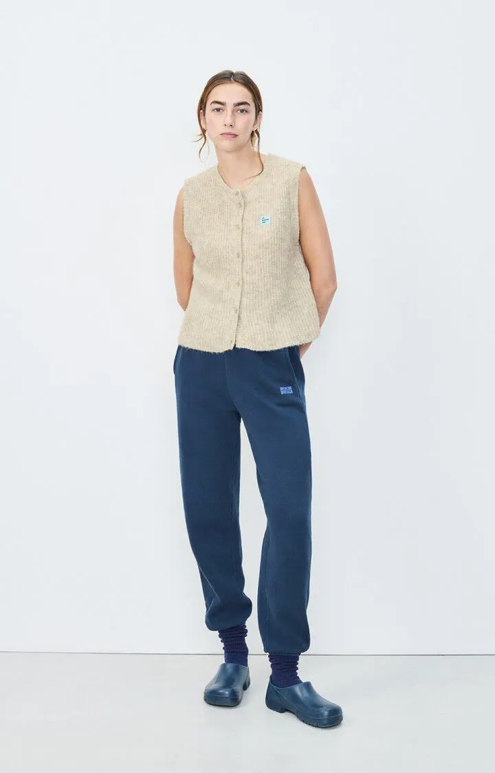 WOMEN'S CARDIGAN EAST - MELANGE POWDER SNOW