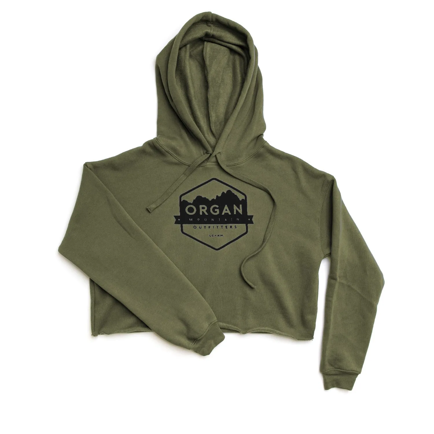 Women's Classic Cropped Fleece Hoodie (OMO)