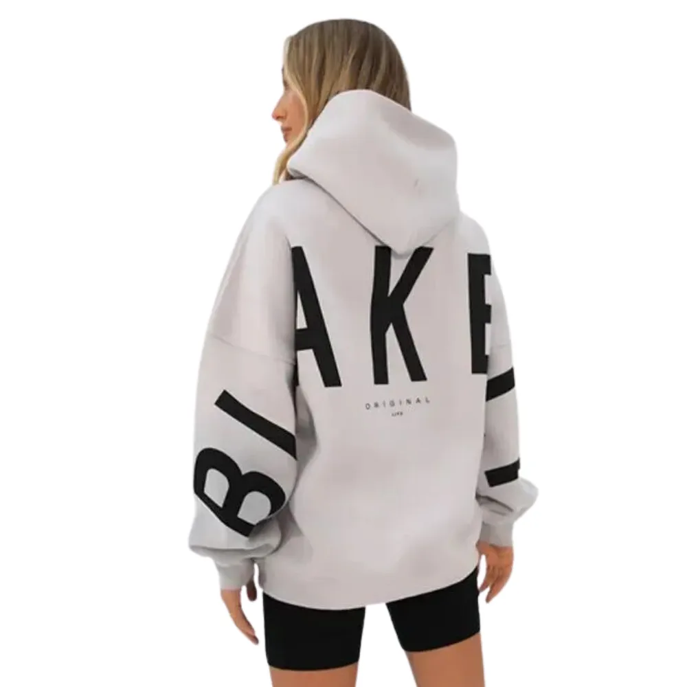 Women's Classic Letter Hoodie