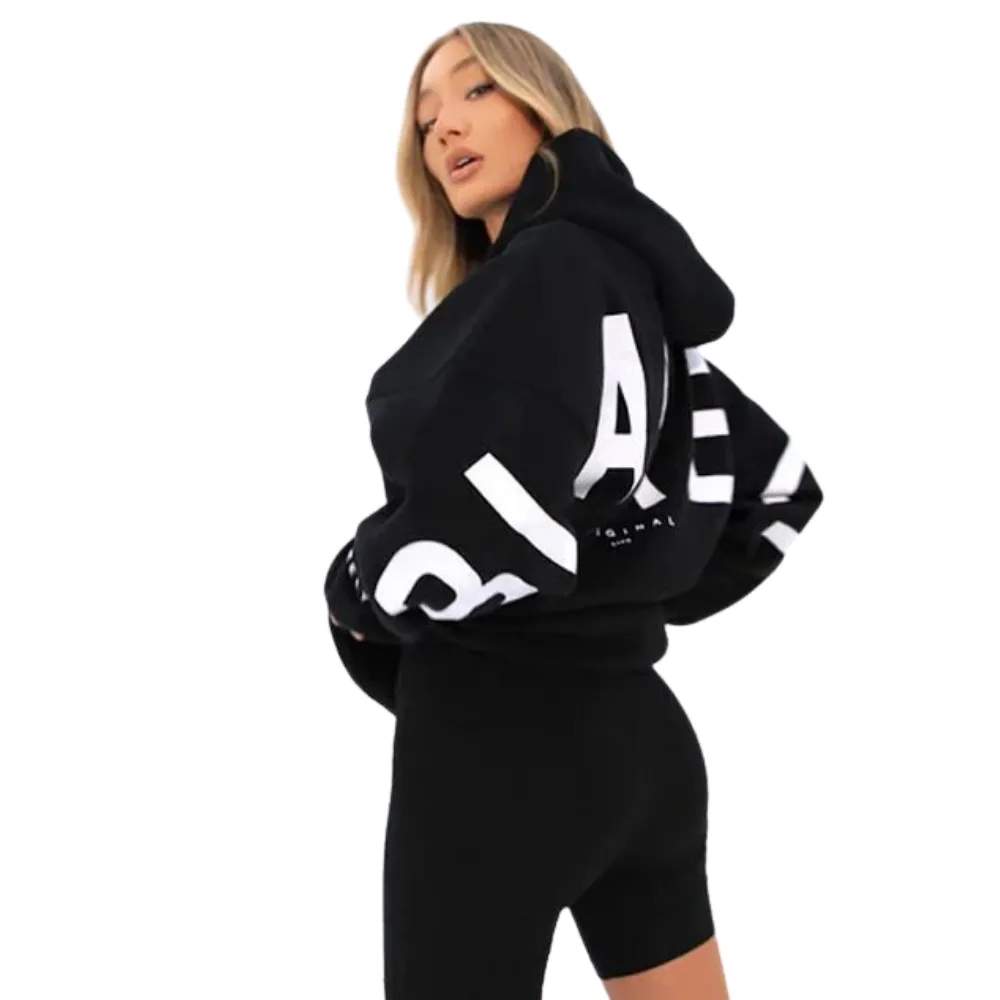 Women's Classic Letter Hoodie