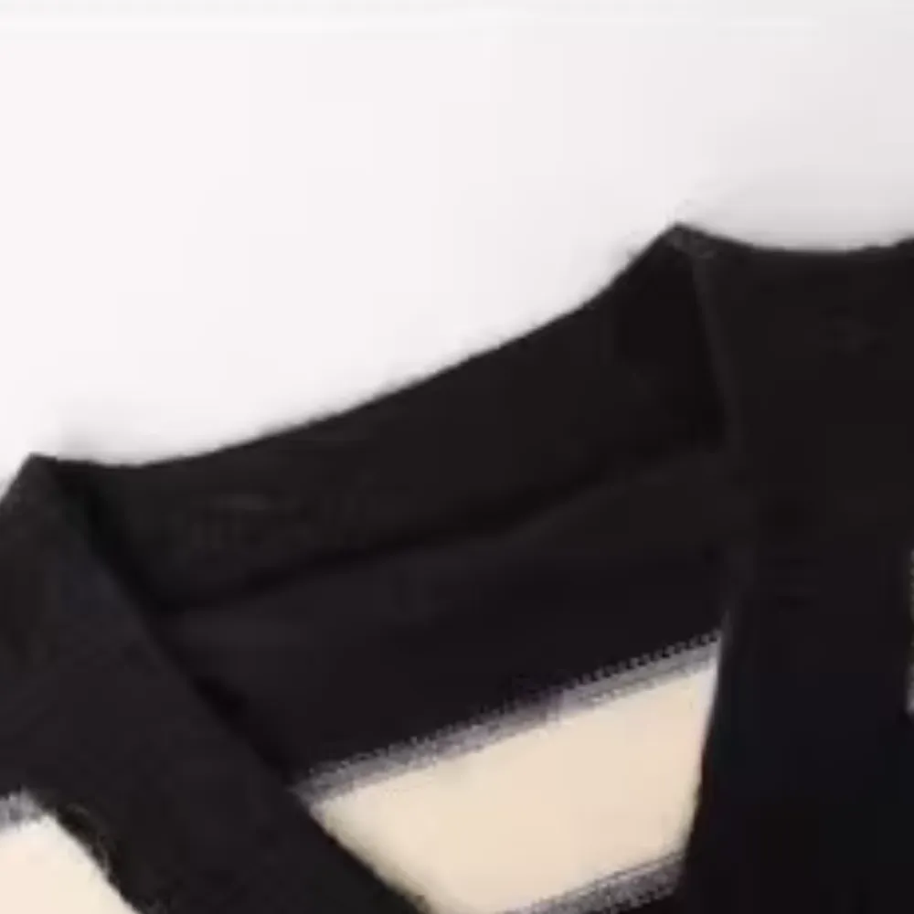 Women's Classic Letter P Striped Sweater