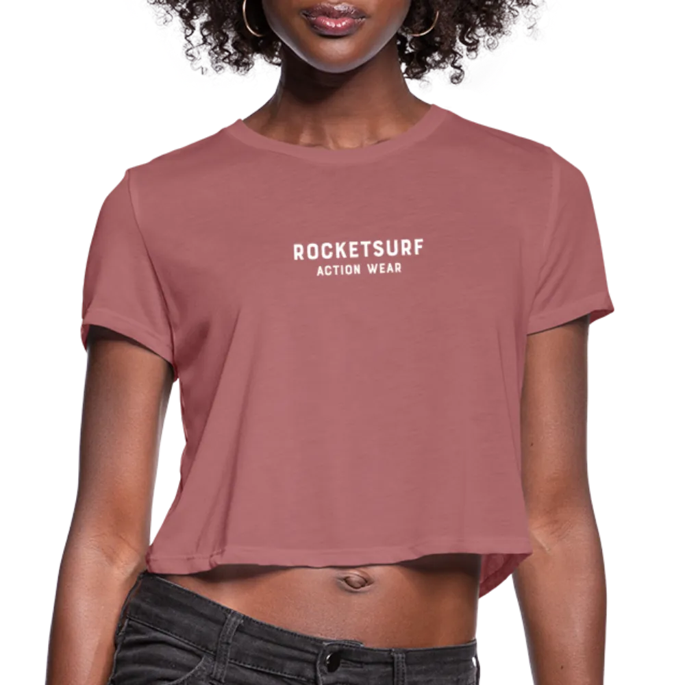 Women's Cropped T-Shirt - RocketSurf Logo