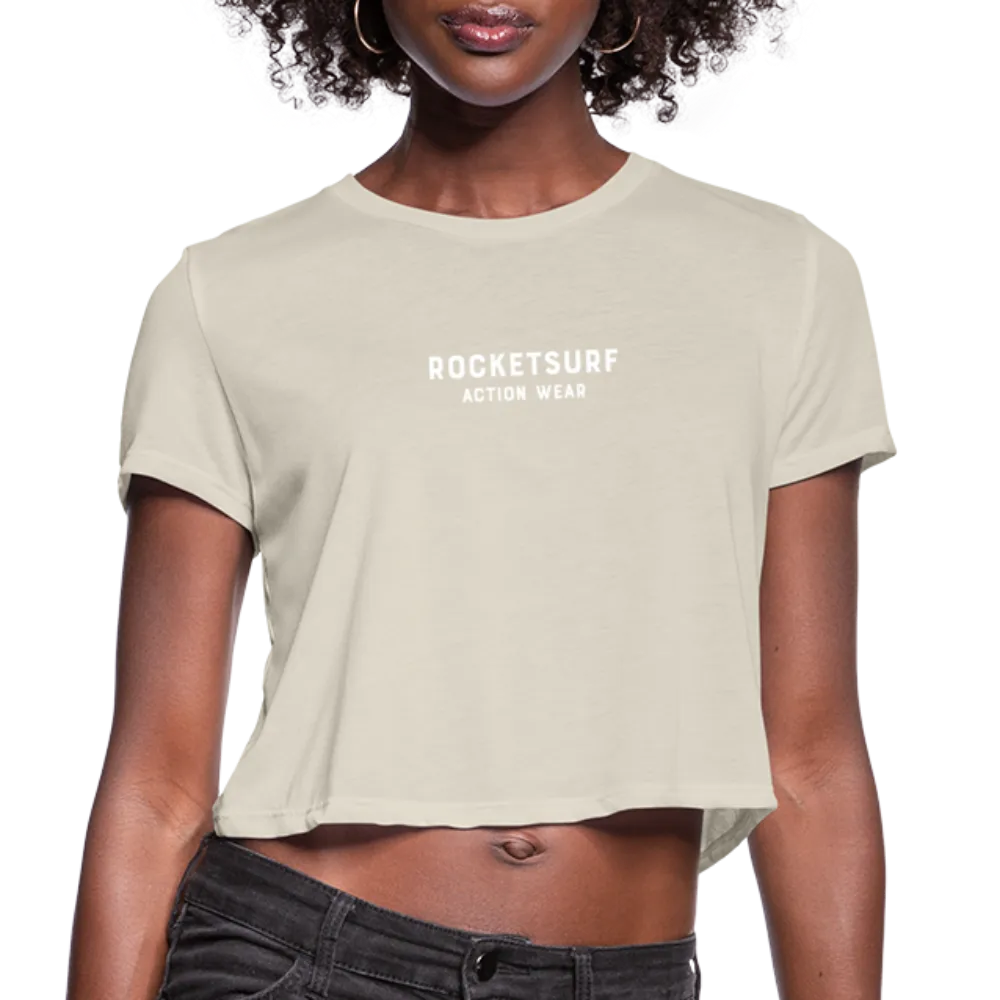 Women's Cropped T-Shirt - RocketSurf Logo