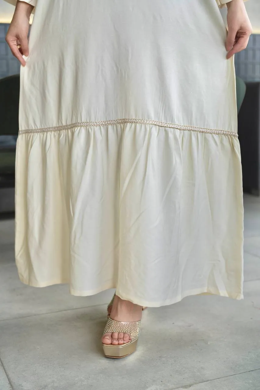 Women's crystal abaya