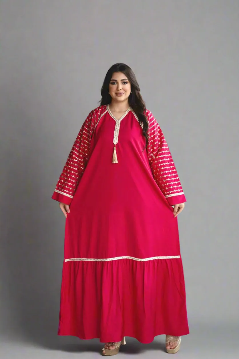 Women's crystal abaya