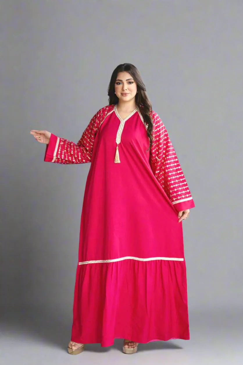Women's crystal abaya