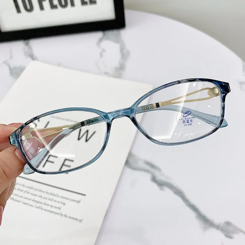 WOMEN'S FASHION LIGHTWEIGHT METAL GLASSES