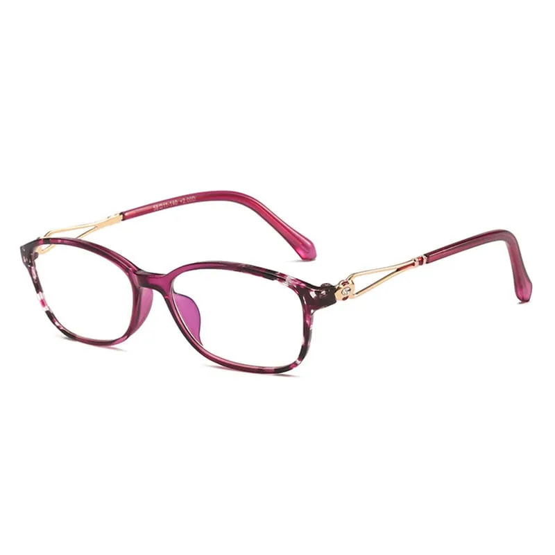 WOMEN'S FASHION LIGHTWEIGHT METAL GLASSES