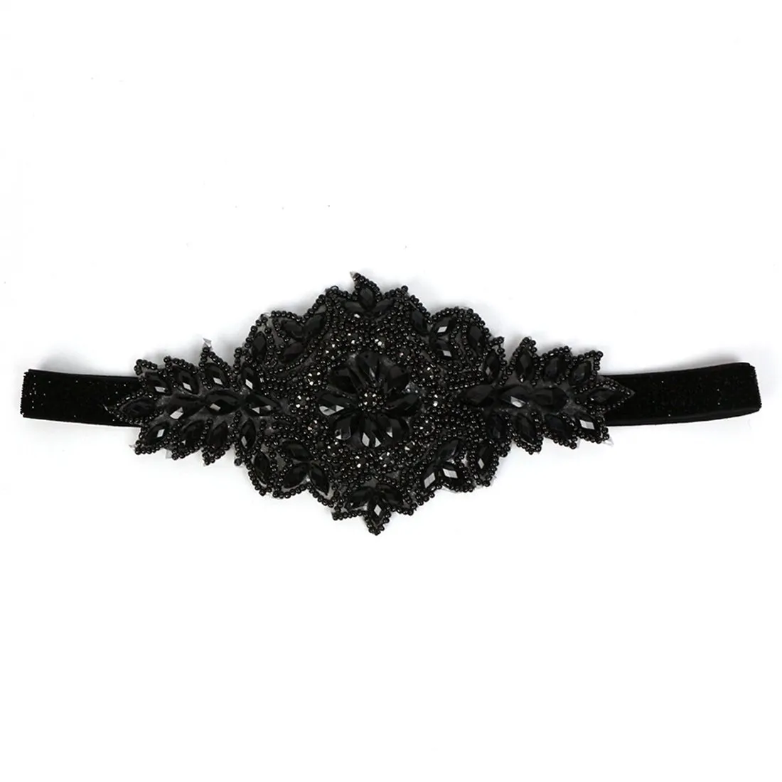 Women's Flapper Headpiece 1920s Gatsby Beaded Crystal Headband|JaosWish