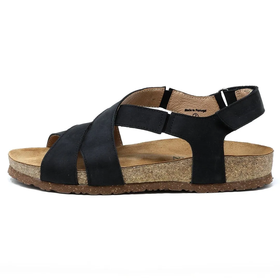 Women's Hannah Leather Sandal - Wide