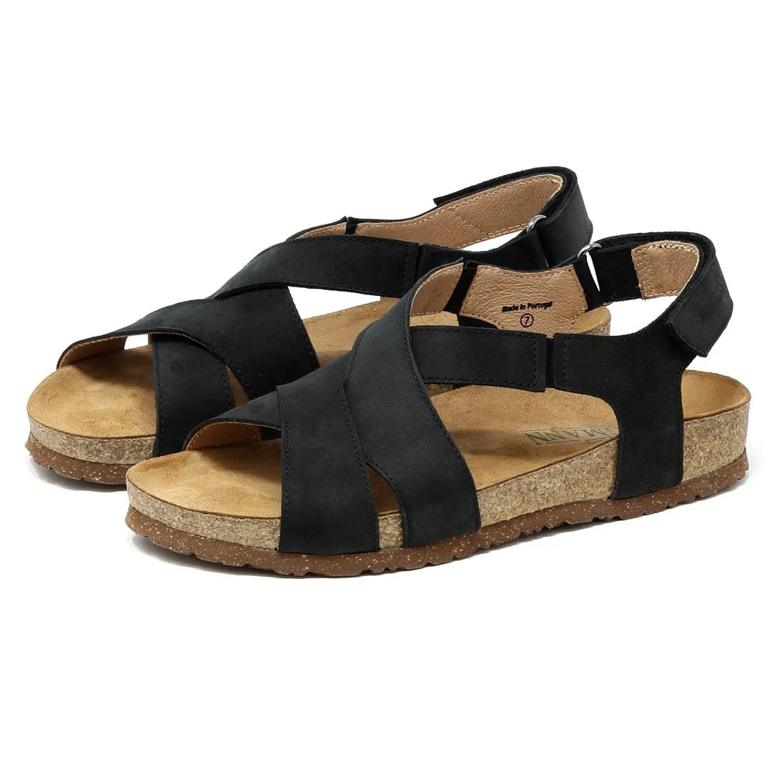 Women's Hannah Leather Sandal - Wide