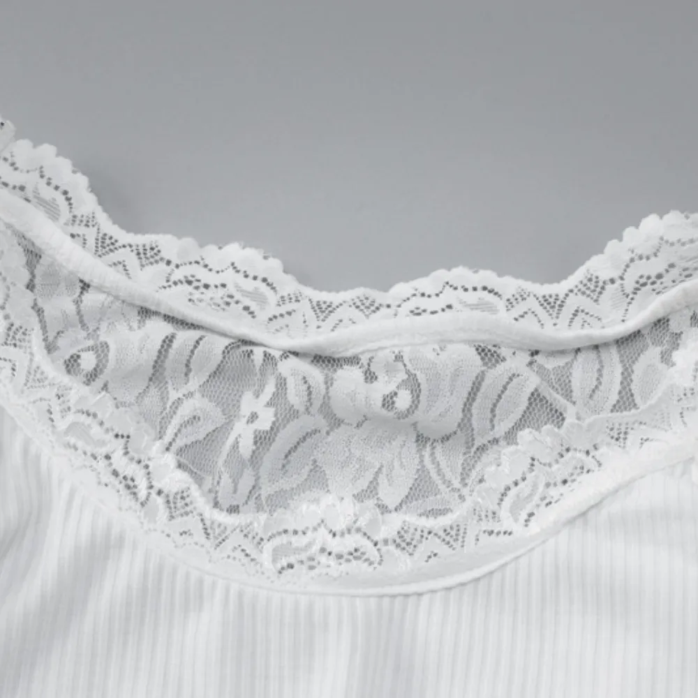 Women's Lace Panel Tank Top