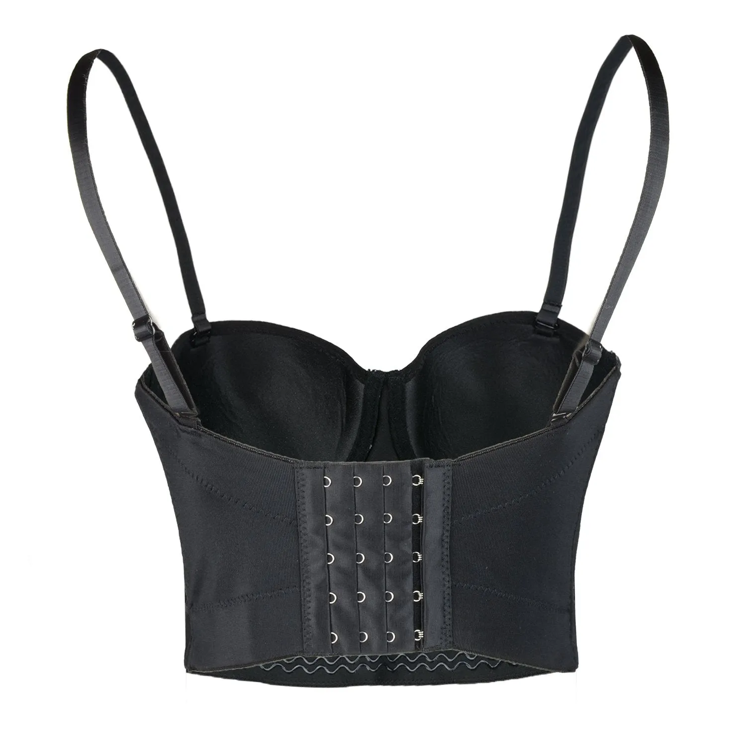 Women's Luxury Multicolor Rhinestone Diamond Bustier Sexy Crop Top Club Party Corset Bra