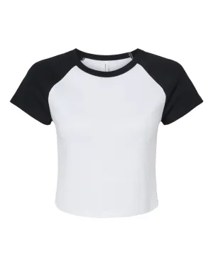 Women's Micro Rib Raglan Baby Tee