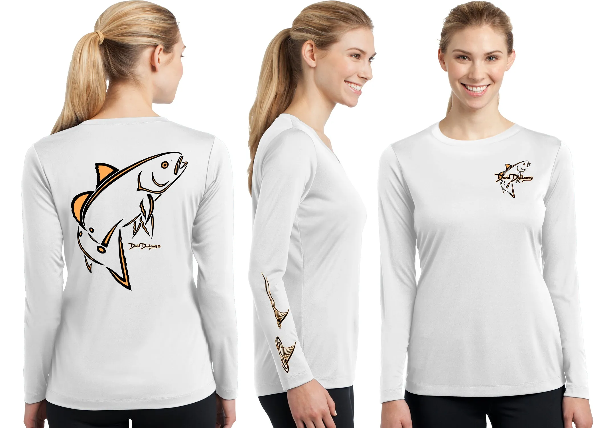 Women’s Performance Classic Redfish Deco Long Sleeve