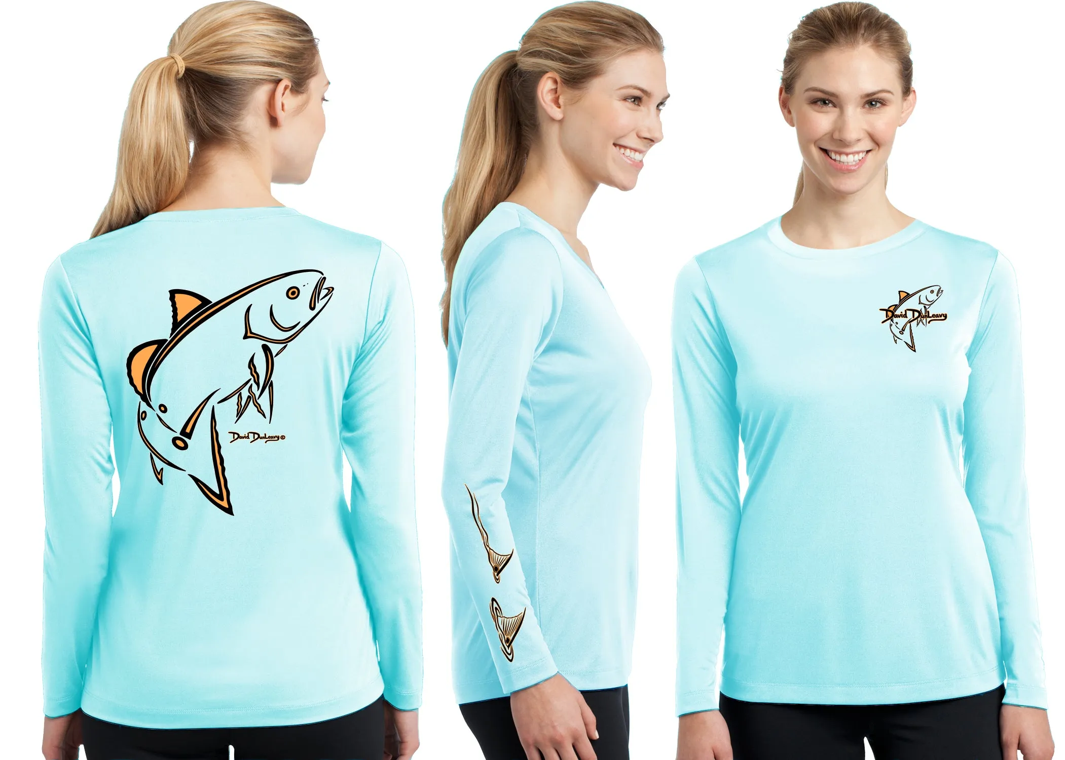 Women’s Performance Classic Redfish Deco Long Sleeve