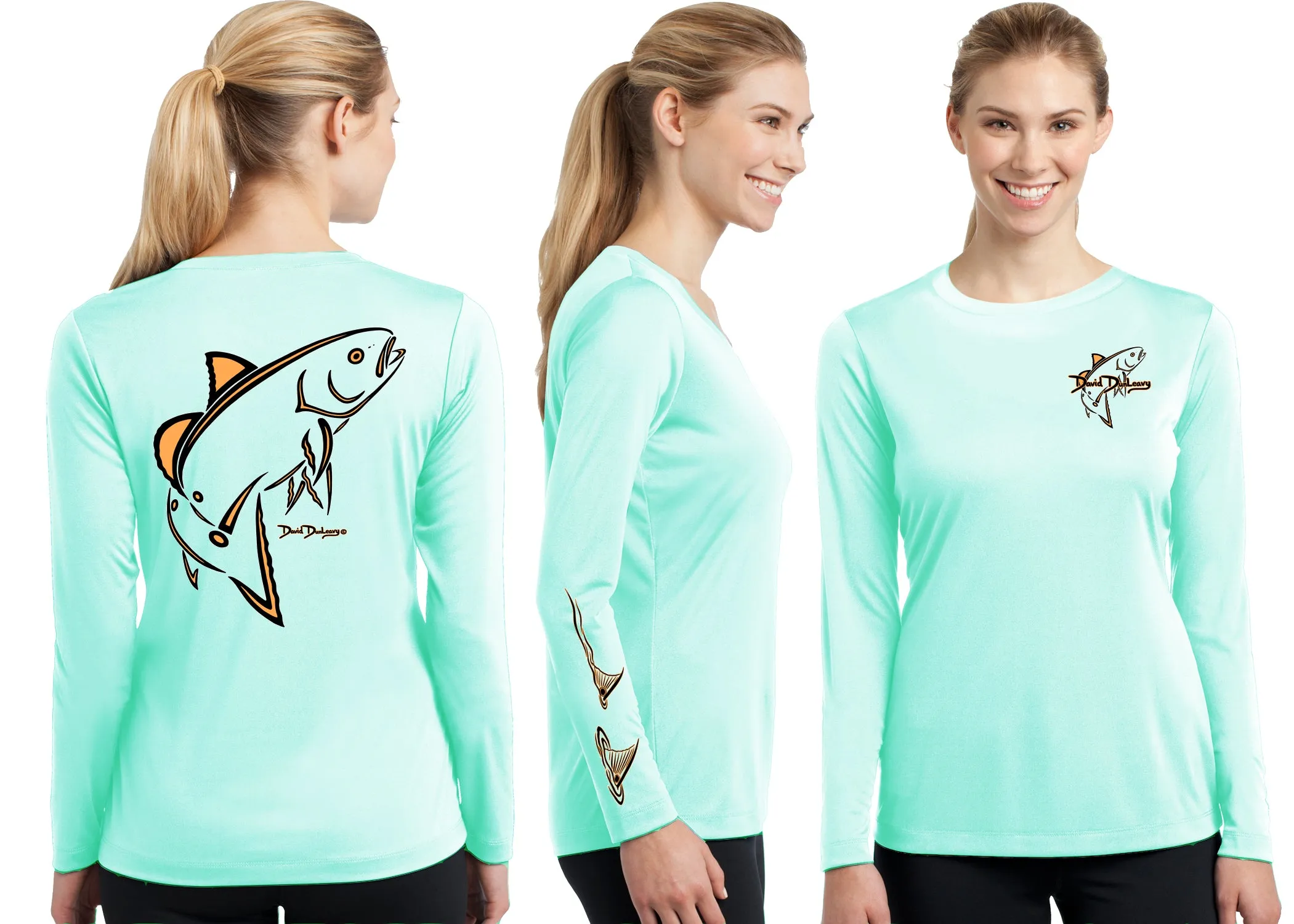Women’s Performance Classic Redfish Deco Long Sleeve