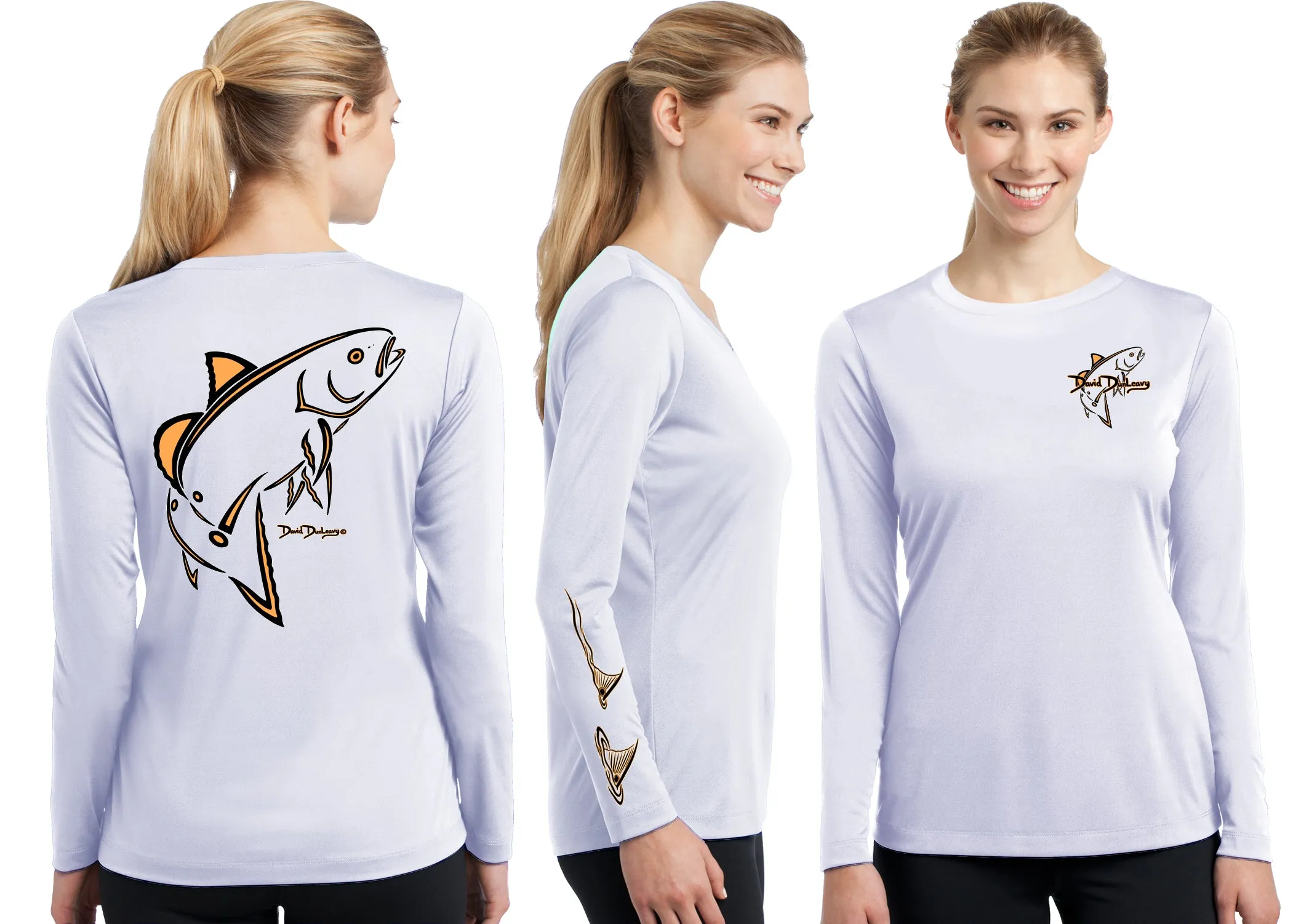 Women’s Performance Classic Redfish Deco Long Sleeve