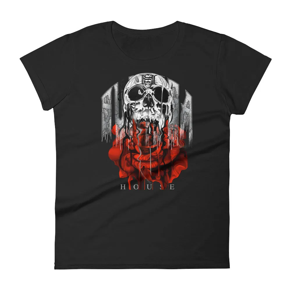 Women's Pichardo Shirt Rose Skull (More Colors Available)
