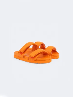 Women's Plain Slippers,Orange