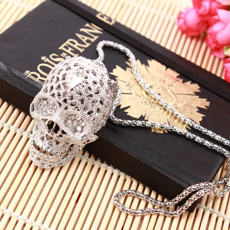 Women's Skull Pendant Necklace