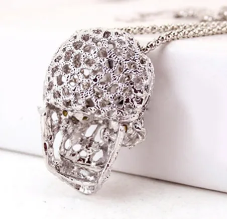 Women's Skull Pendant Necklace