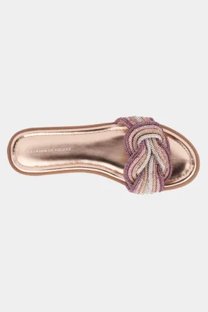 Women's Tammy Flat Sandal - Wide Width Slide Sandals