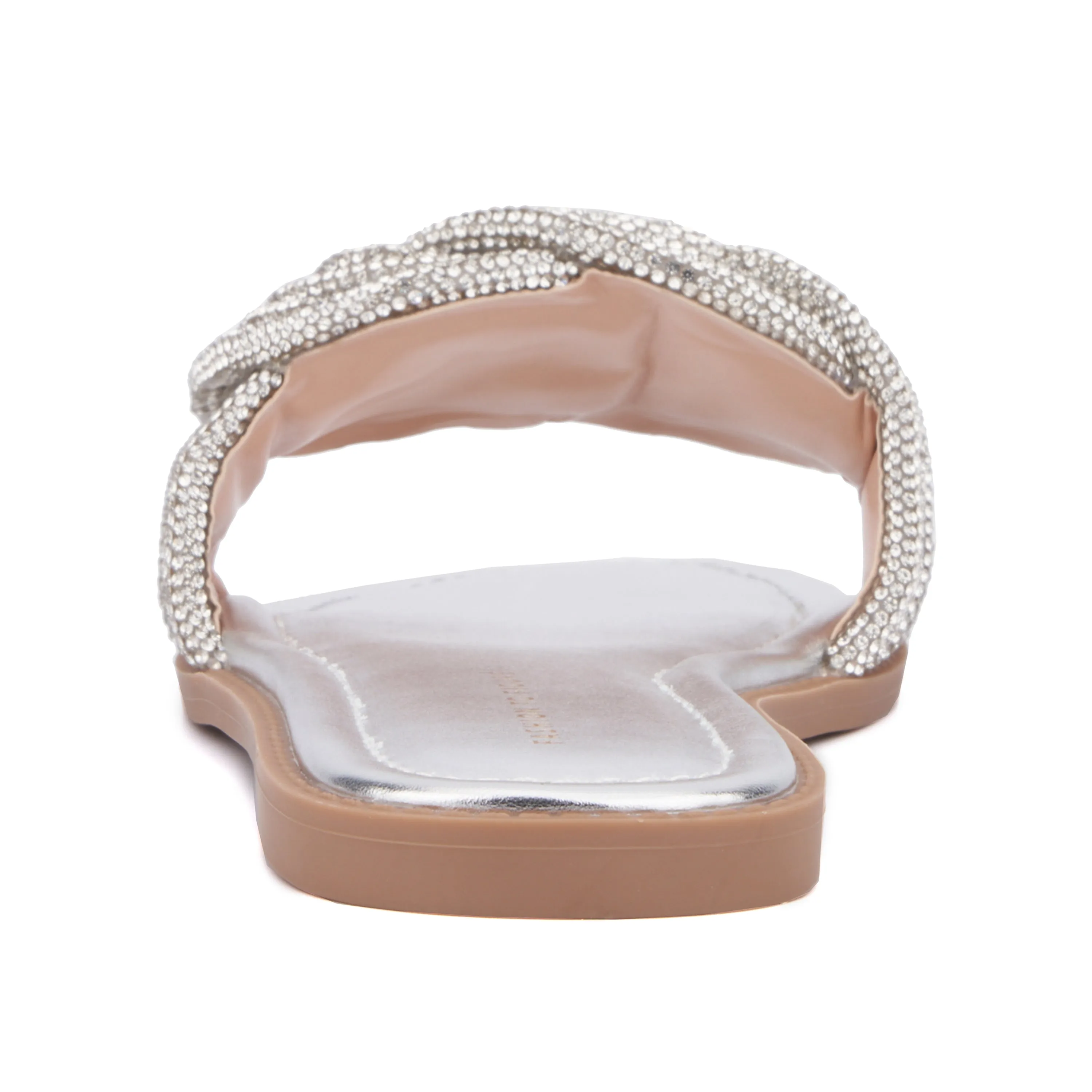 Women's Tammy Flat Sandal - Wide Width Slide Sandals