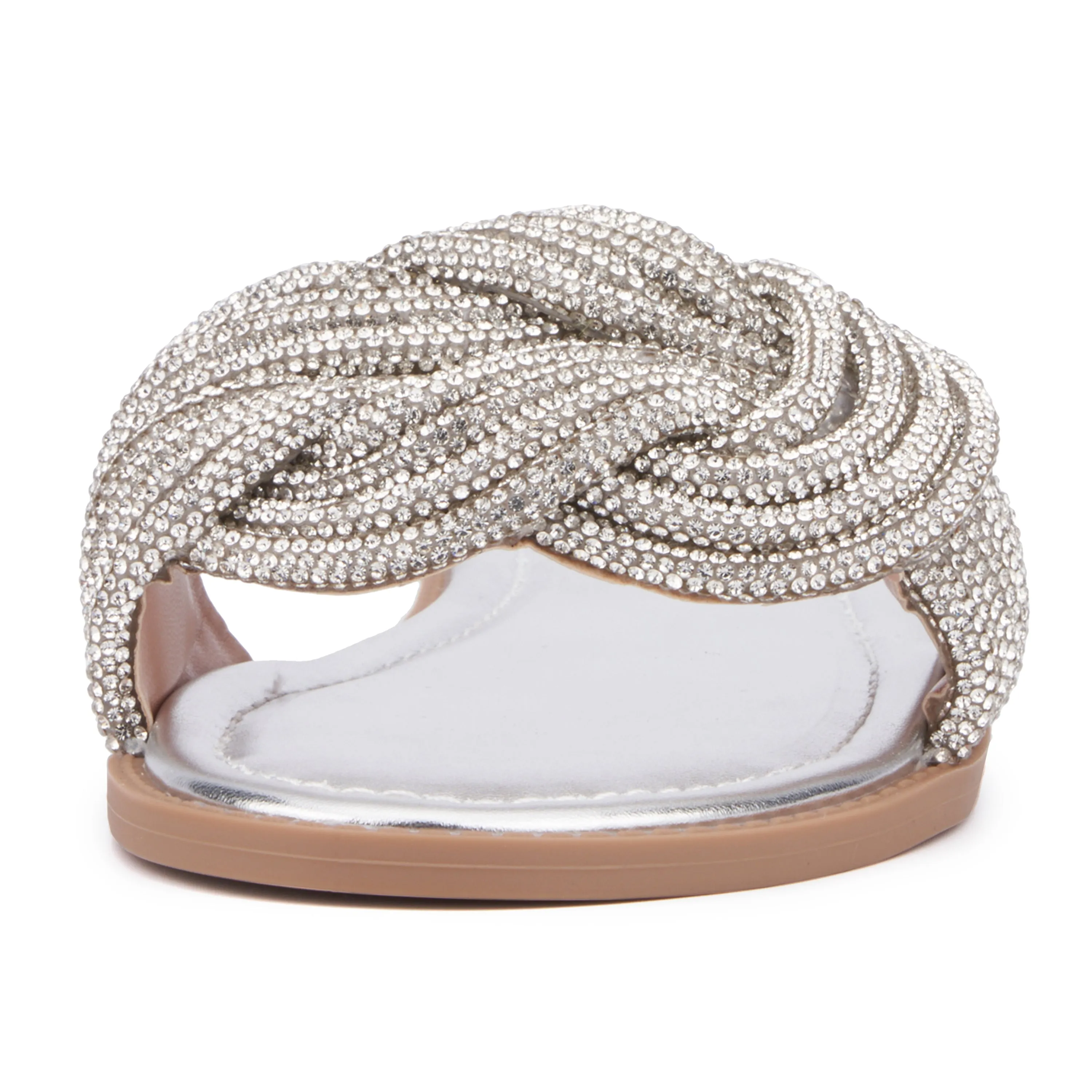 Women's Tammy Flat Sandal - Wide Width Slide Sandals