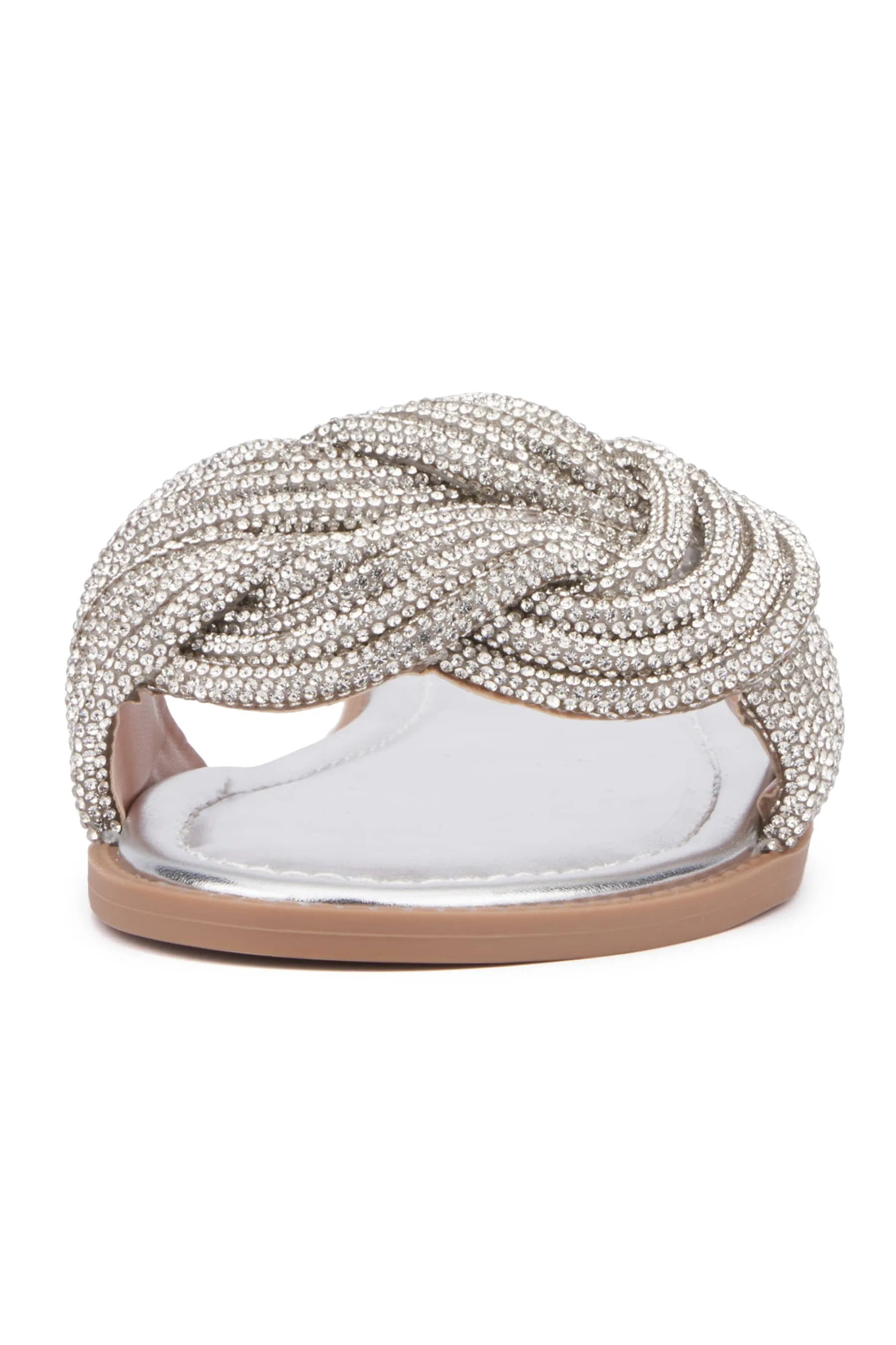 Women's Tammy Flat Sandal - Wide Width Slide Sandals