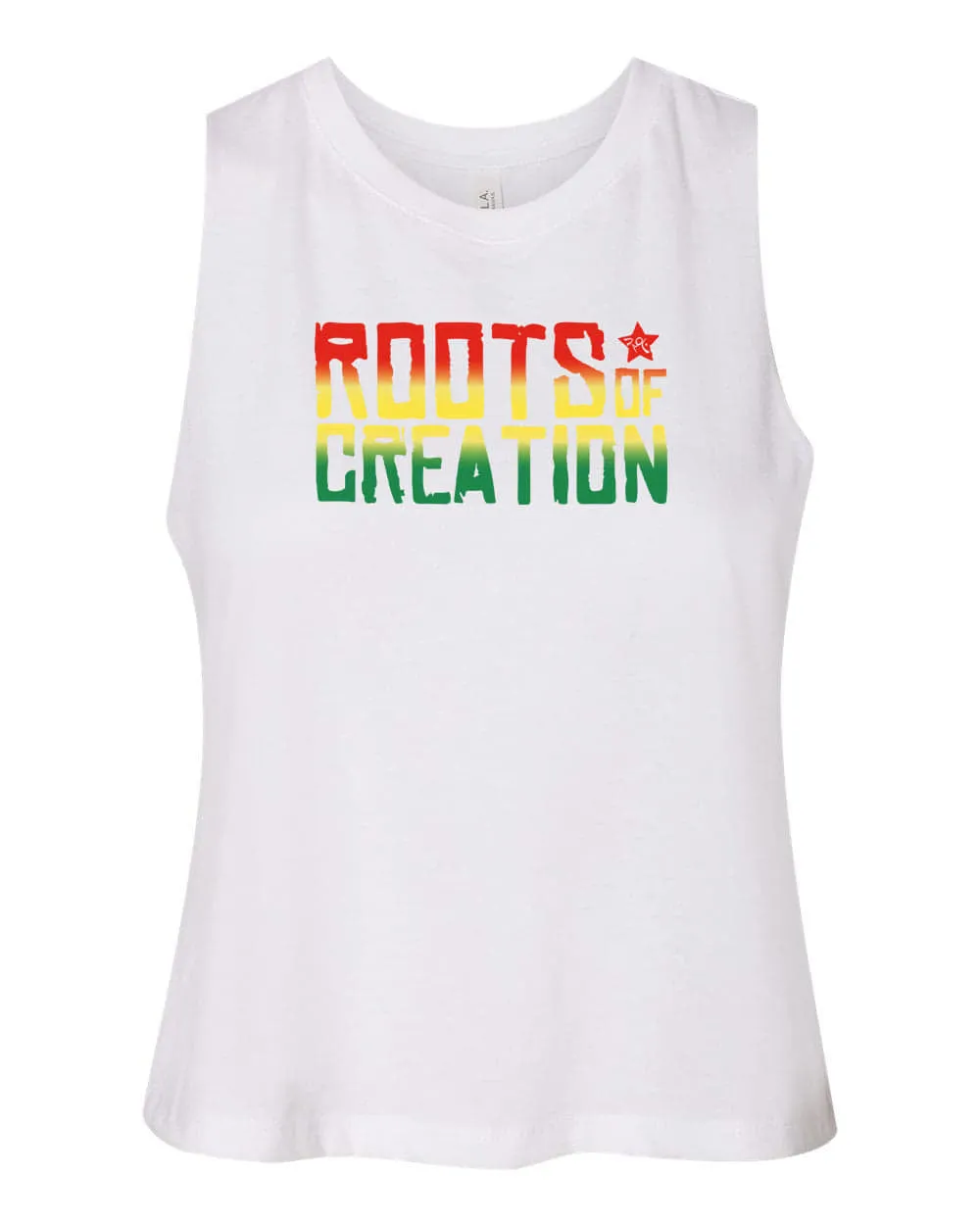 WOMEN'S TANK TOP: Rasta Fade Logo