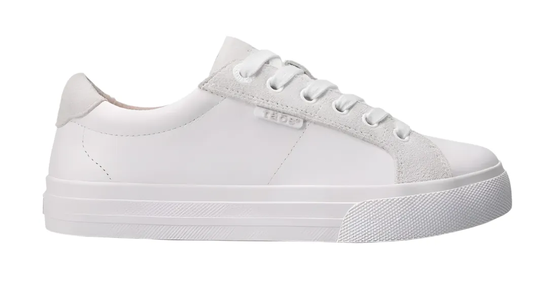 WOMEN'S TAOS HEART & SOUL LUX | WHITE / ICE SUEDE