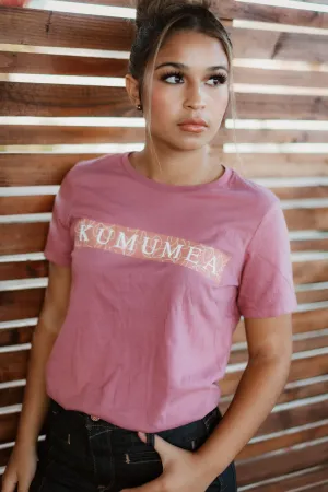 Women's Tee-Kumumea Mauve