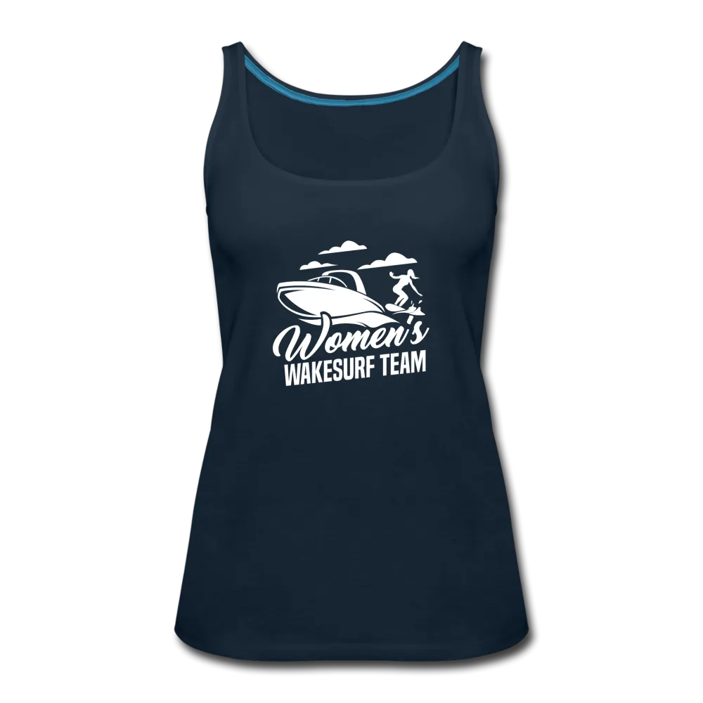 Women's Wakesurf Team Women’s Premium Tank Top