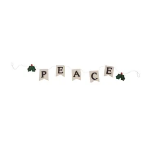 Wool Felt Salutations Garland