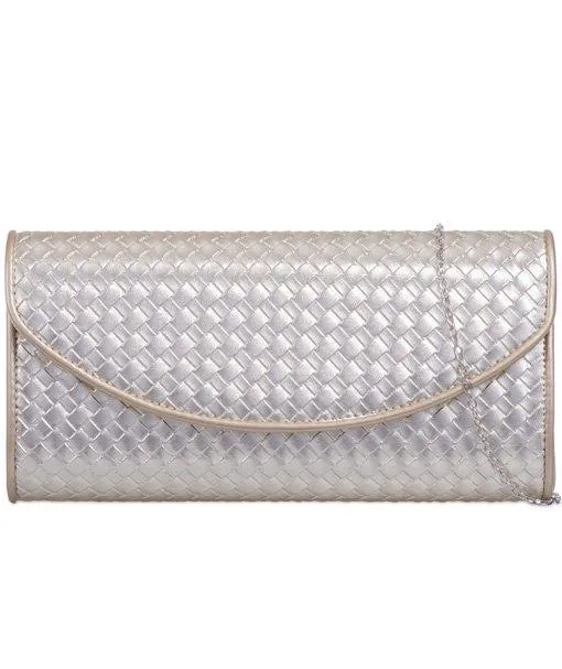 Woven Clutch Bag - Arianna