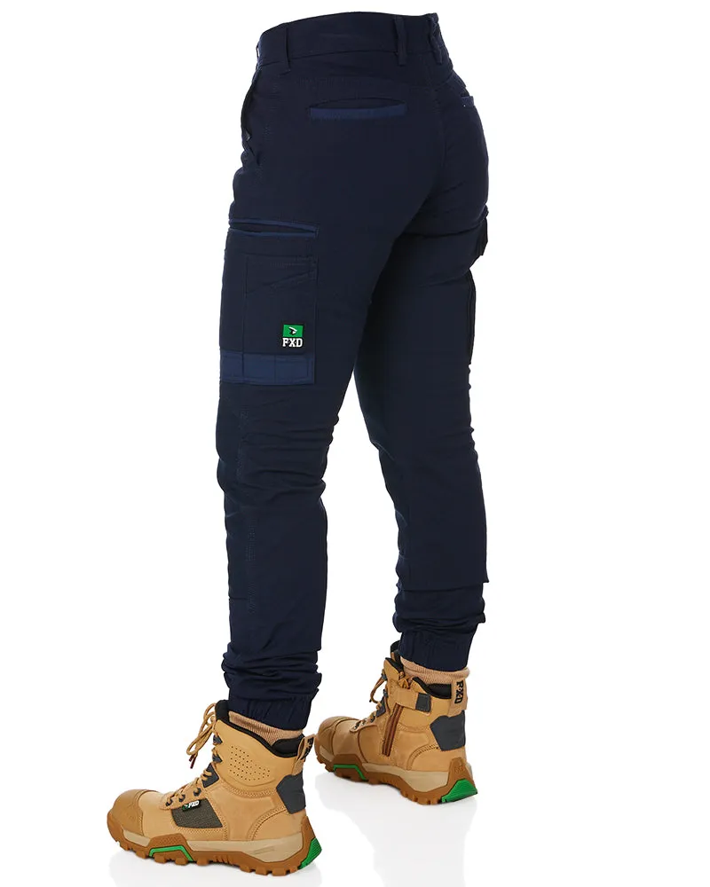 WP-4W Ladies Stretch Cuffed Work Pants - Navy