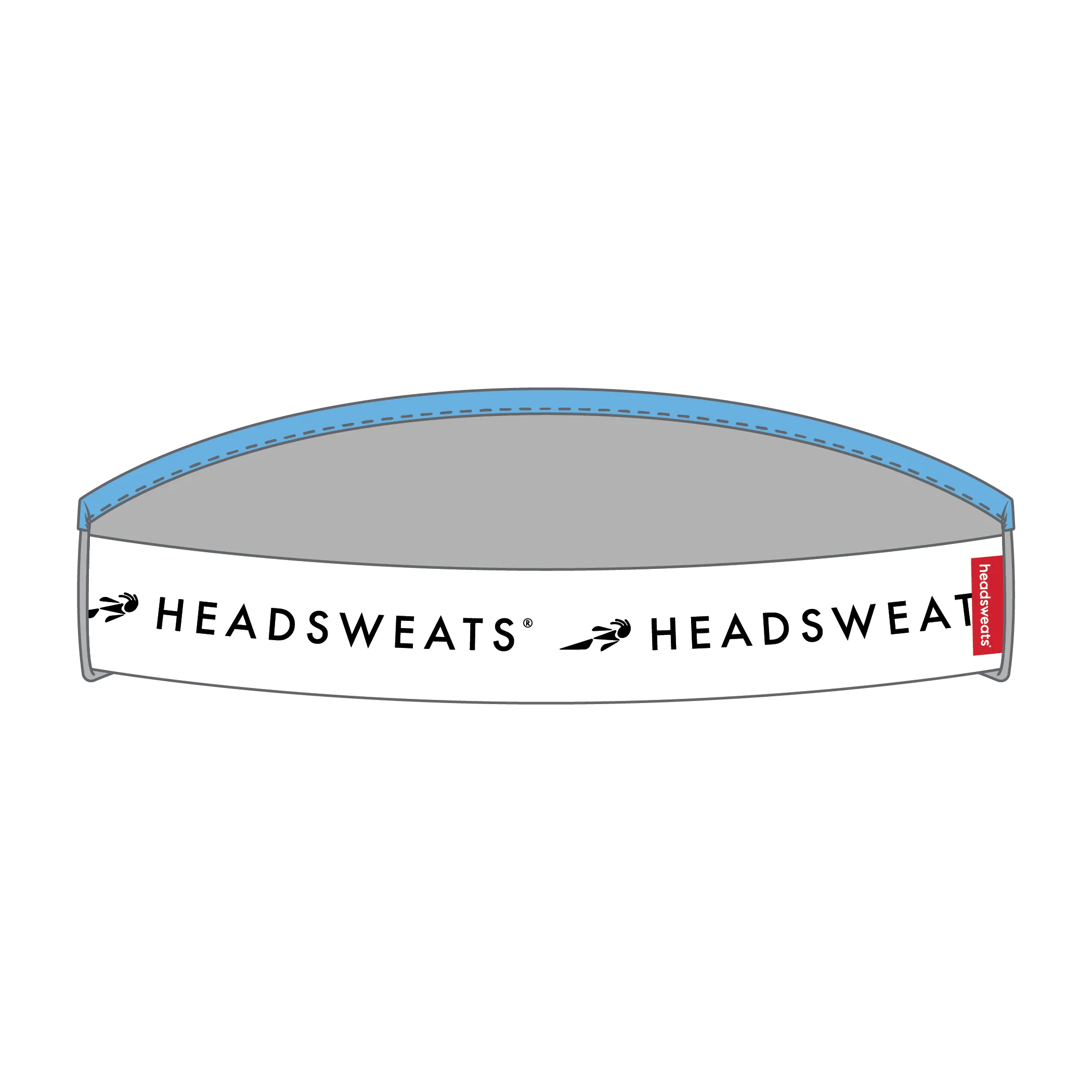 WPT Visor -Pastel- Elastic-back- Logo