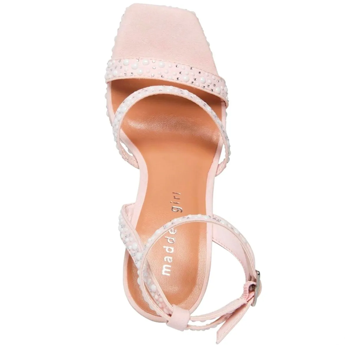 ZANEE Women's Platform Heeled Strappy Ankle Wrap Sandals